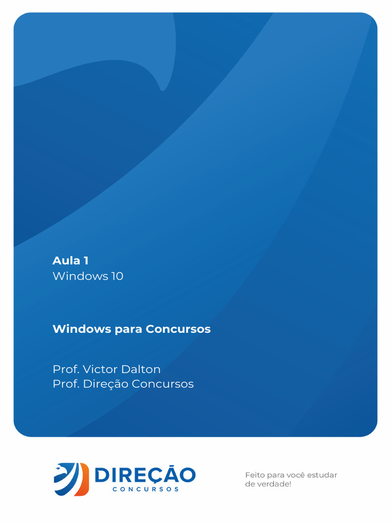 Guia Completo do Windows 10 para Concursos | PDF | Windows 10 ...