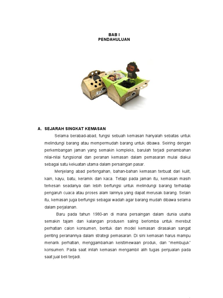 Modul Packaging | PDF | Griya & Taman