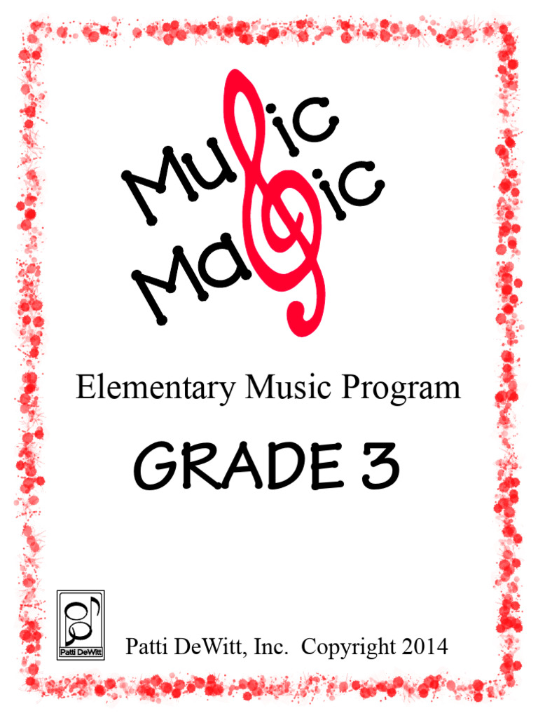 Grade 3 Music Program Lessons | PDF | Rhythm | Tempo