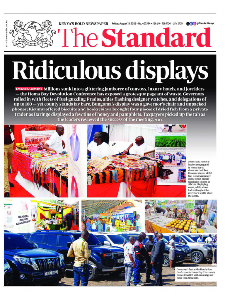 Standard Newspaper P 1 | PDF