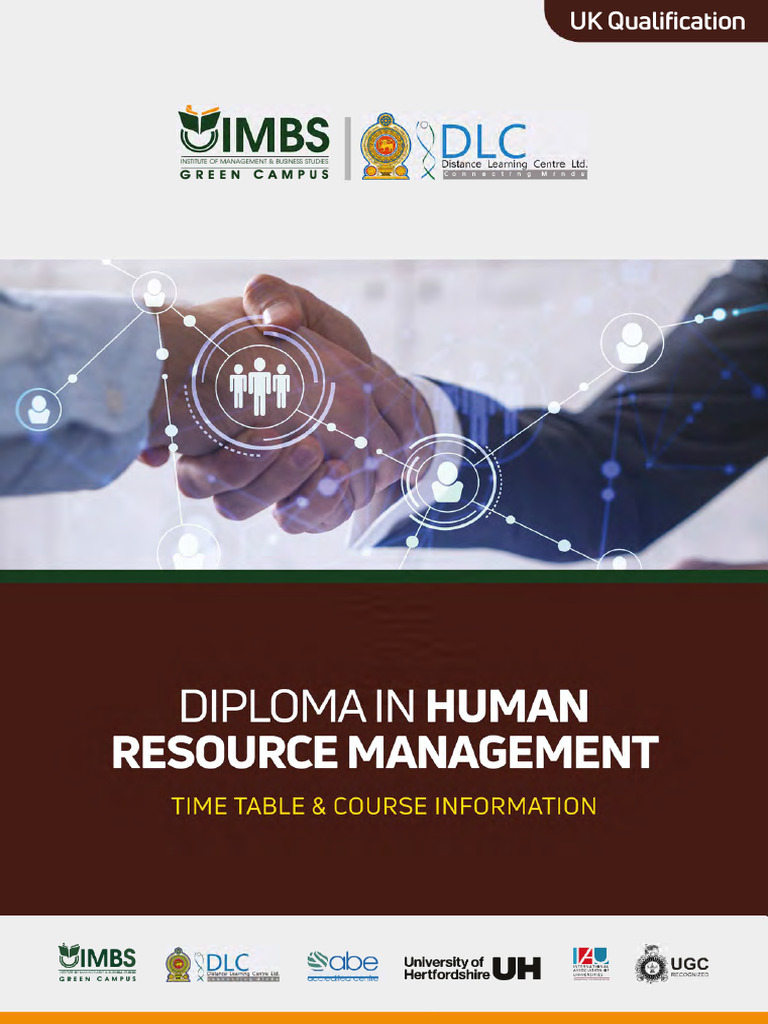 Diploma in Human Resource Management Details-2 | PDF