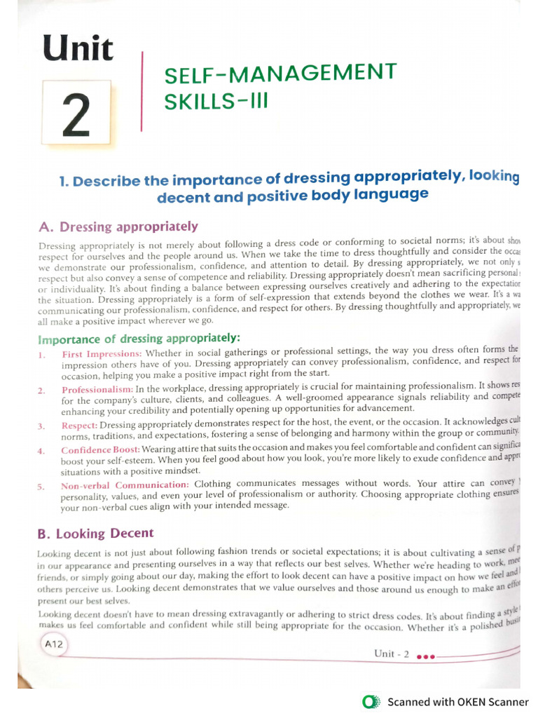 PAT Part A Unit 2 | PDF