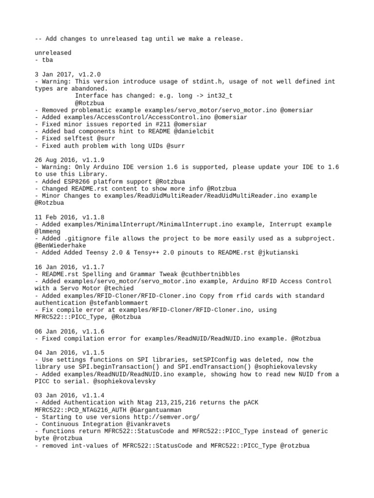 Changes | PDF | Software Engineering | Computer Engineering