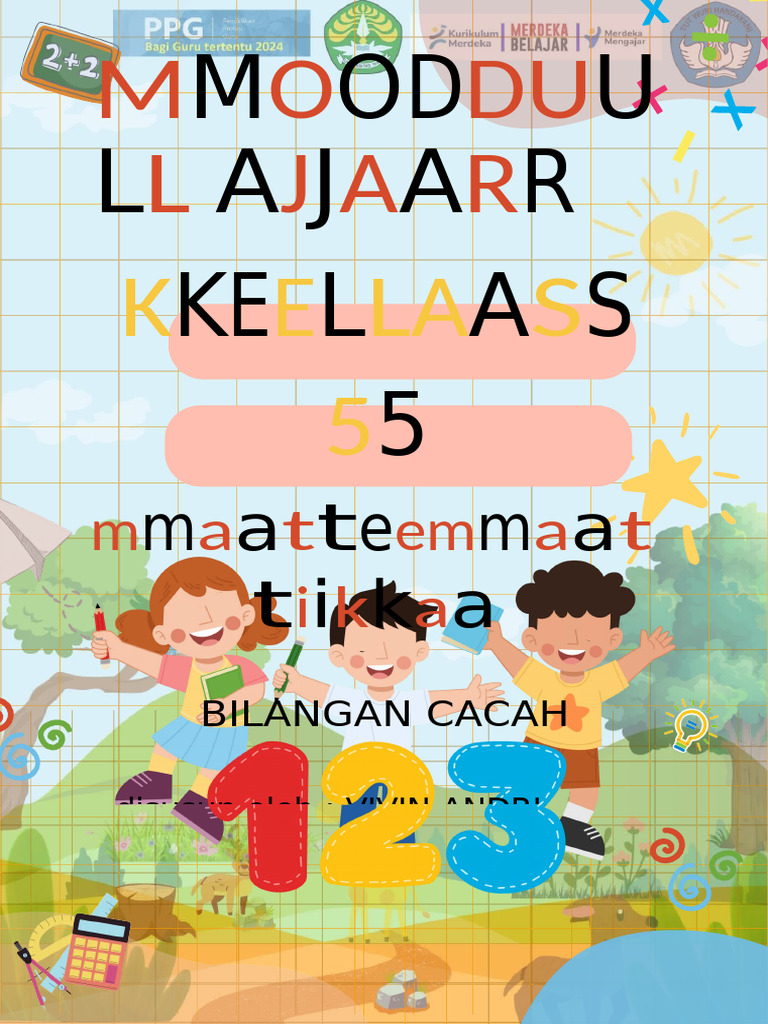 Modul Ajar Bilangan Cacah Kelas 5 | PDF