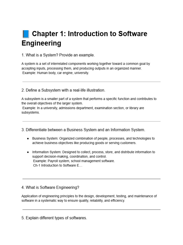 Software Engineering Basics Explained | PDF | Software | Engineering
