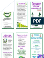 Triptico Gestion Ambiental