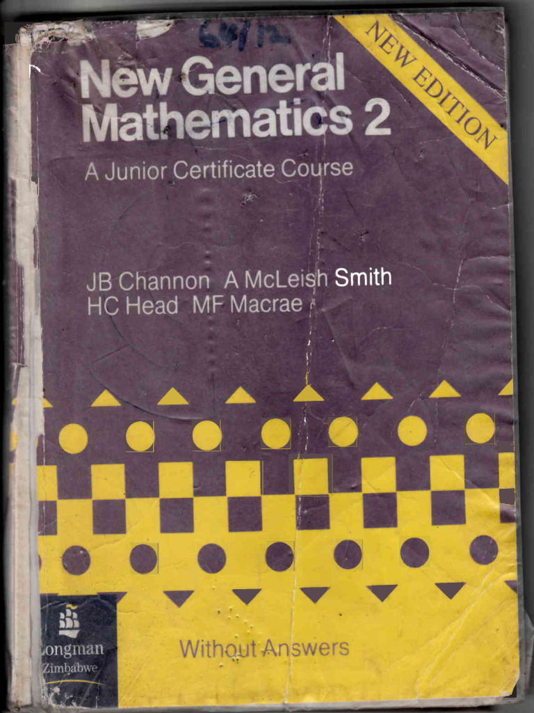 Zimbabwe Junior Certificate Mathematics | PDF | Area | Quadratic Equation