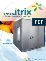 Cámara frigorífica modular Matrix: innovación y calidad en conservación de alimentos