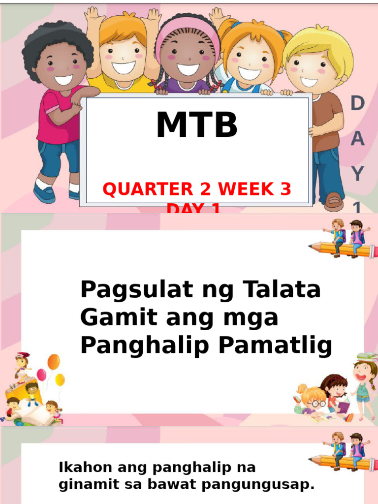 MTB 2-Q2-Week 3 - Updated | PDF