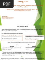 Burstone's Intrusion Arch Mechanics | PDF | Orthodontics | Dentistry ...