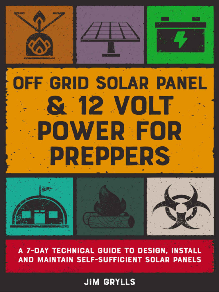 Off-Grid Solar Panel Guide for Preppers | PDF | Solar Cell | Photovoltaics