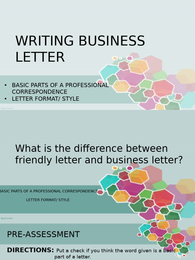 Eed774b 014d 8330 251 Faf3eea1723 M2 Writing Business Letter | PDF | Madam
