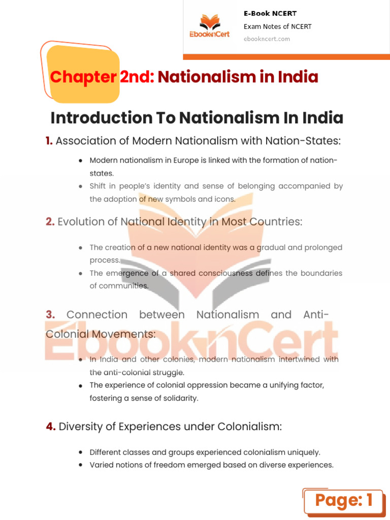Nationalism and Anti-Colonial Movements in India | PDF | Mahatma Gandhi ...
