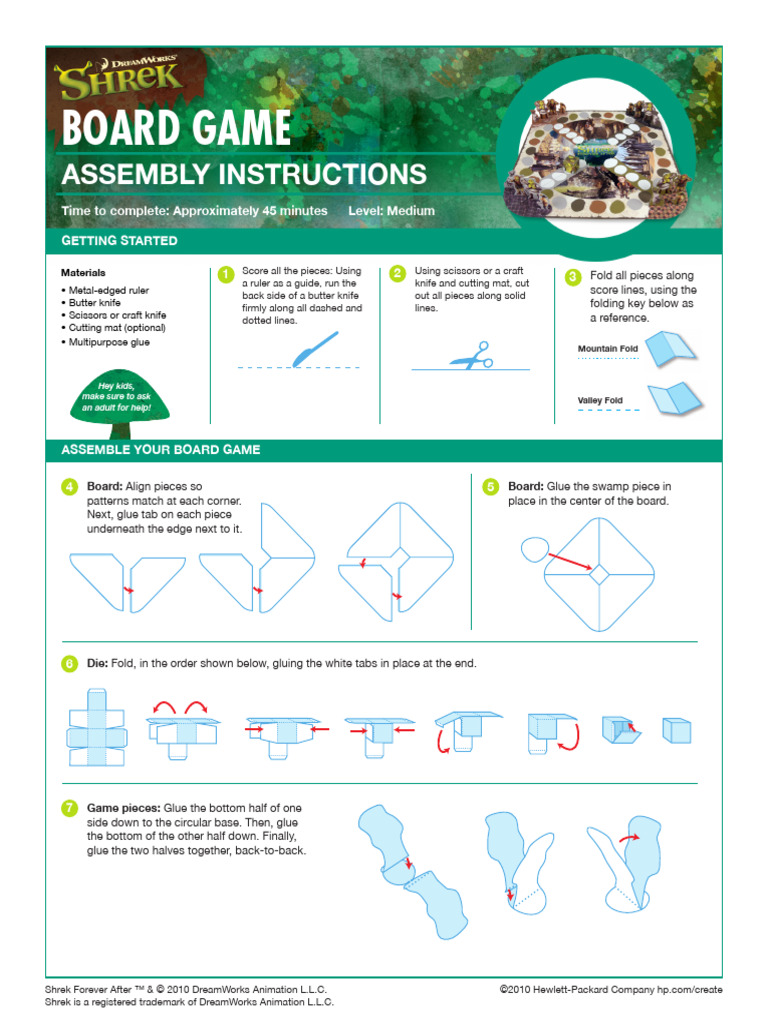 DIY Board Game Assembly Guide | PDF