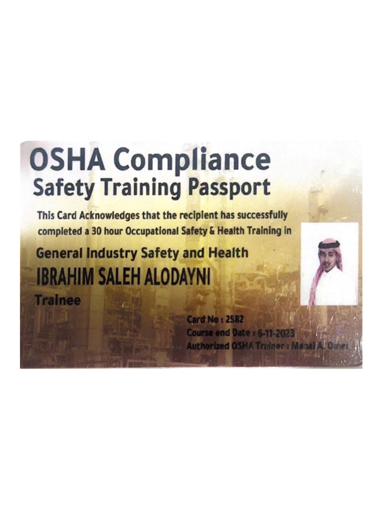 OSHA Compliance | PDF