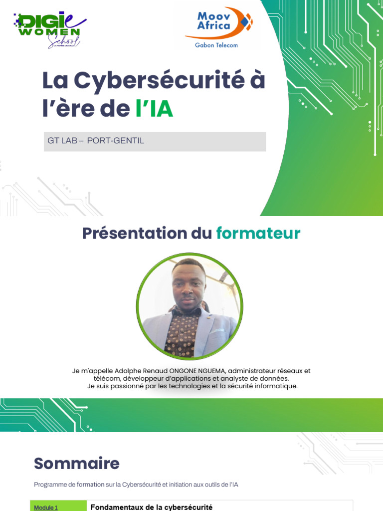 Cybersécurité et IA : Enjeux et Outils | PDF | Intelligence ...