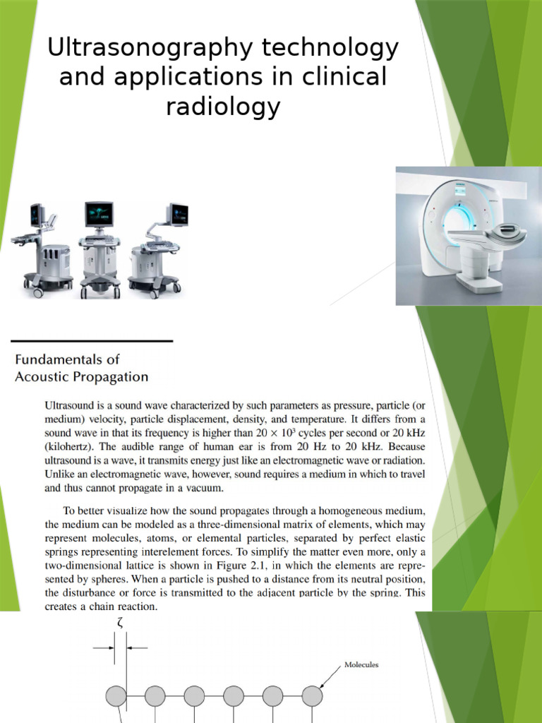 3 Ultrasound Technology and Applications in Clinical Radiology | PDF ...