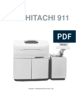 ROCHE Hitachi 911 User Manual