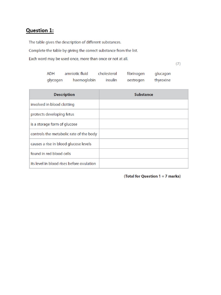 Comprehensive Question Set Analysis | PDF