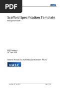 Download NASC Scaffold Specification by stephen155 SN92830721 doc pdf