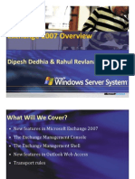 Exchange Server 2007 Overview