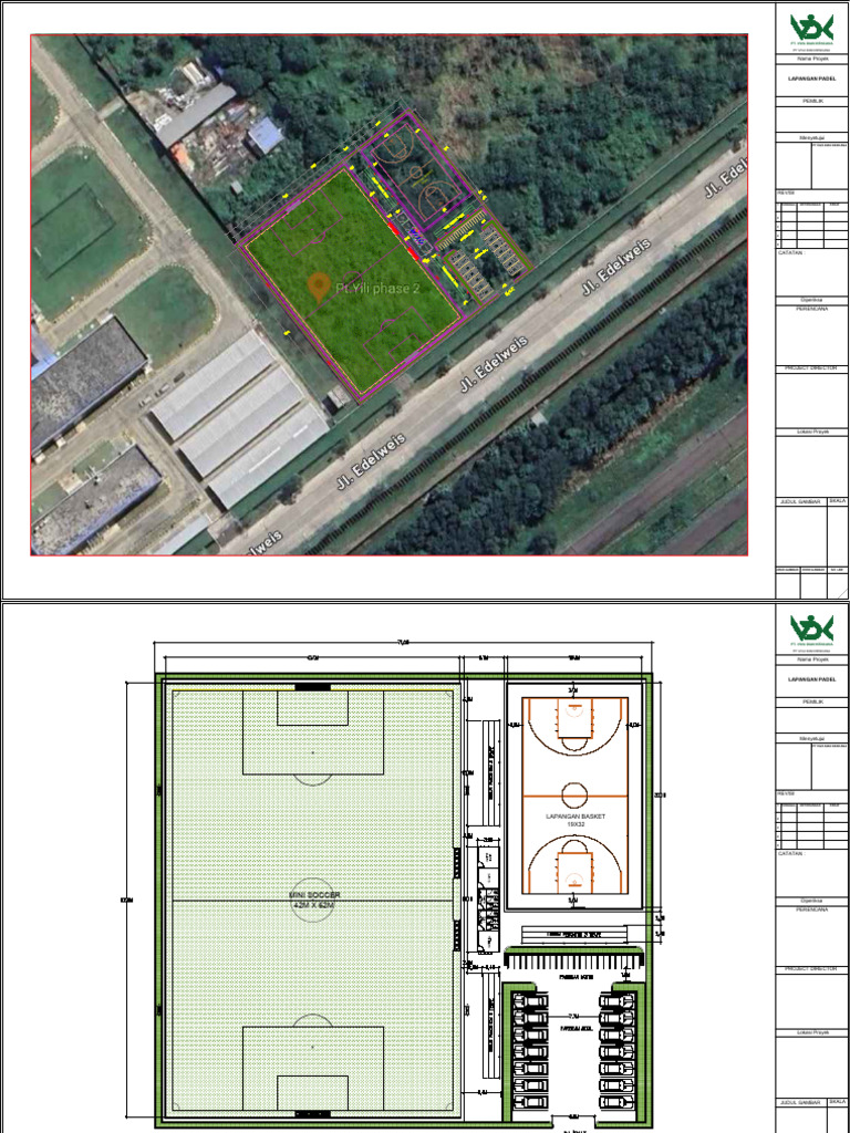 Layout Minisoccer Yili Phase 050925 | PDF