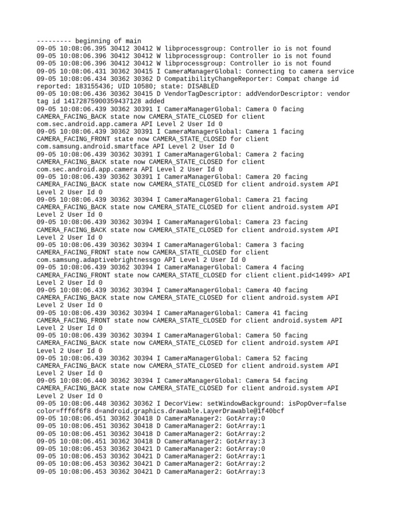 Log Cat 1757041686363 | PDF | Utility Software | Unix