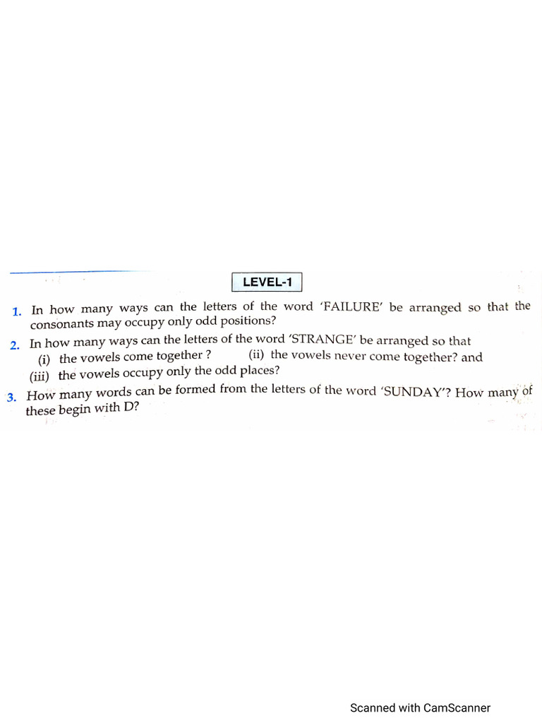 P & C - Worksheet 4 | PDF