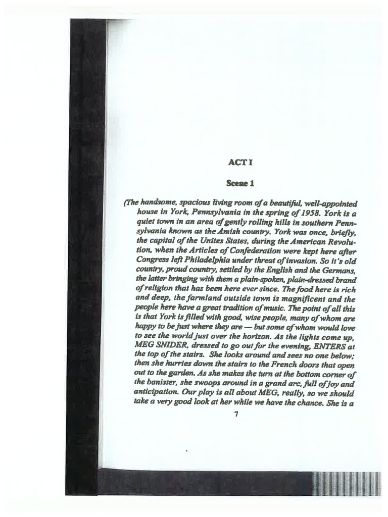 Leading Ladies Script | PDF