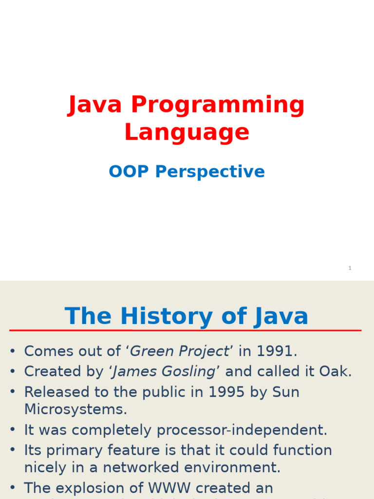 Java Programming Fundamentals Overview | PDF | Data Type | Integer ...