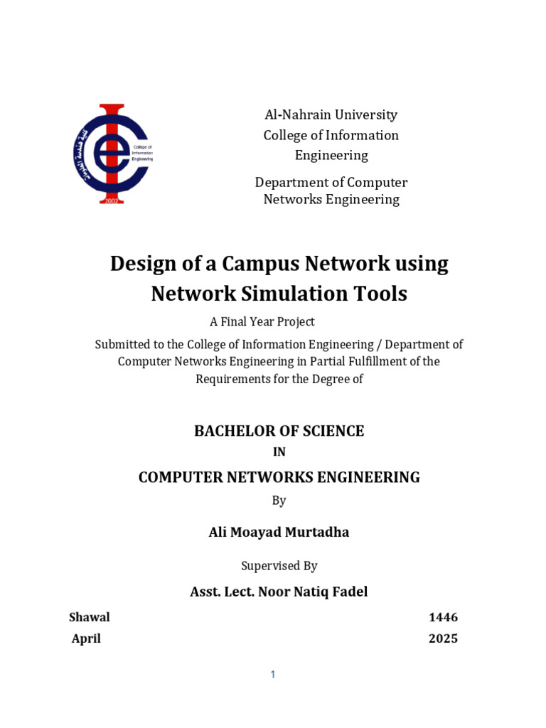 Campus Network Design with Simulation Tools | PDF | Computer Network ...