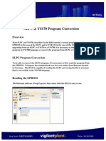 SLPC & YS170 Program Conversion