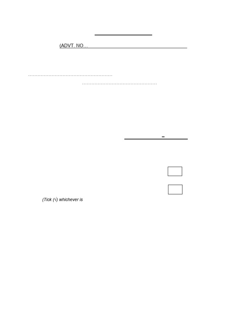 ISRO Provisional Declaration Form 2025 | PDF