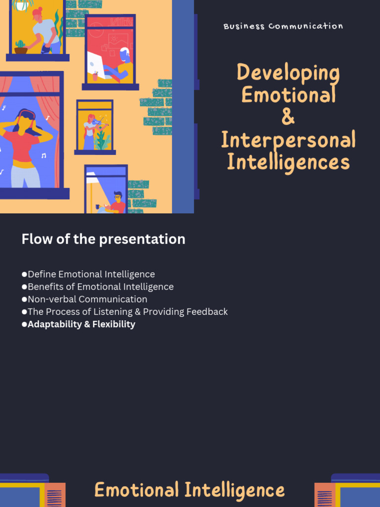 Emotional Intelligence And Interpersonal Communication Pdf