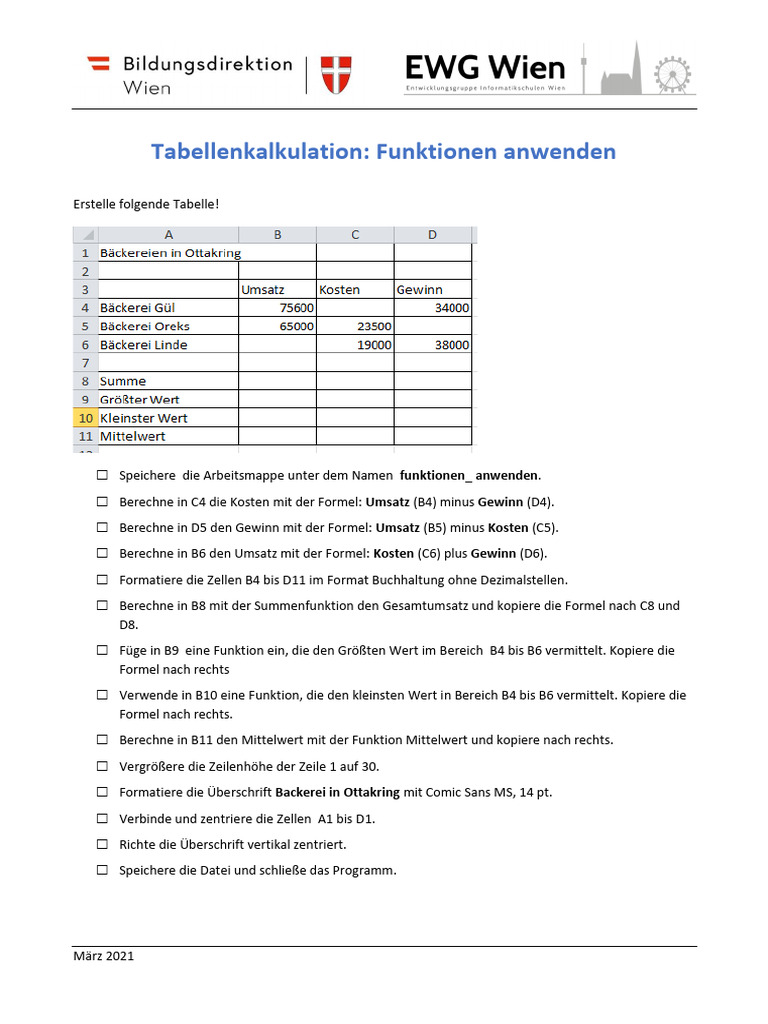 3 8 Angabe Funktion Anwenden | PDF