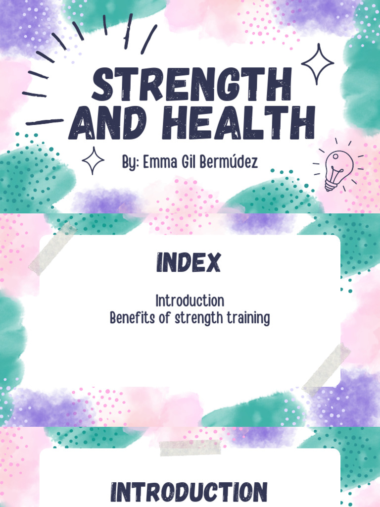 Strength and Health | PDF