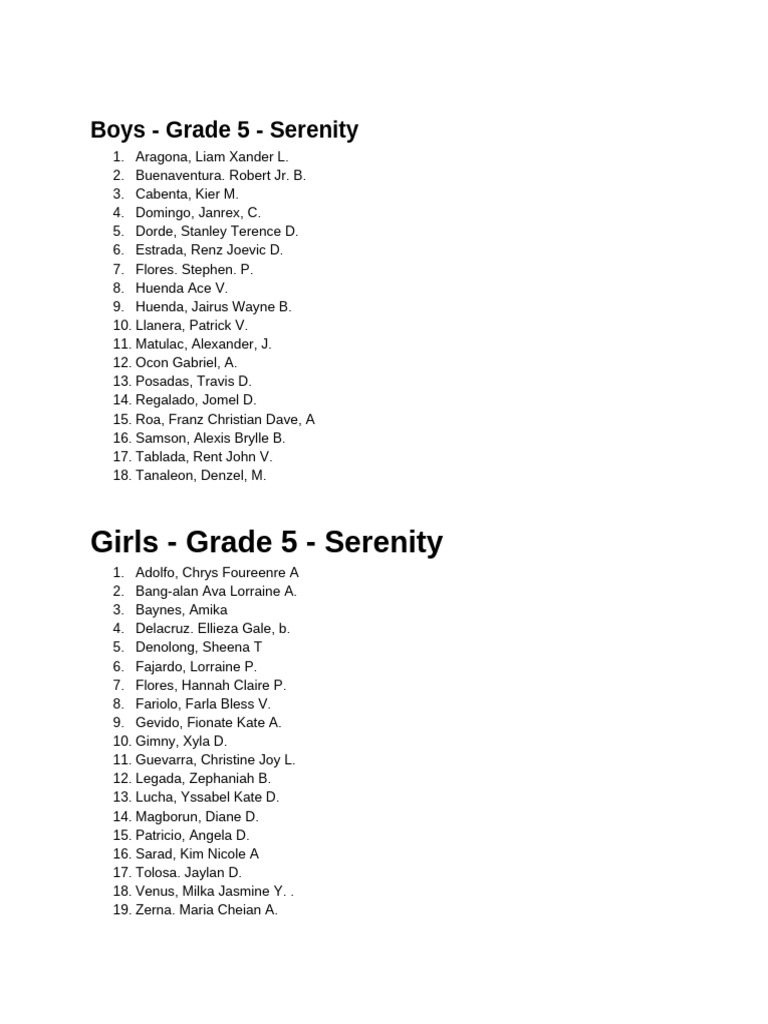 Grad V Serenity PDF — free download