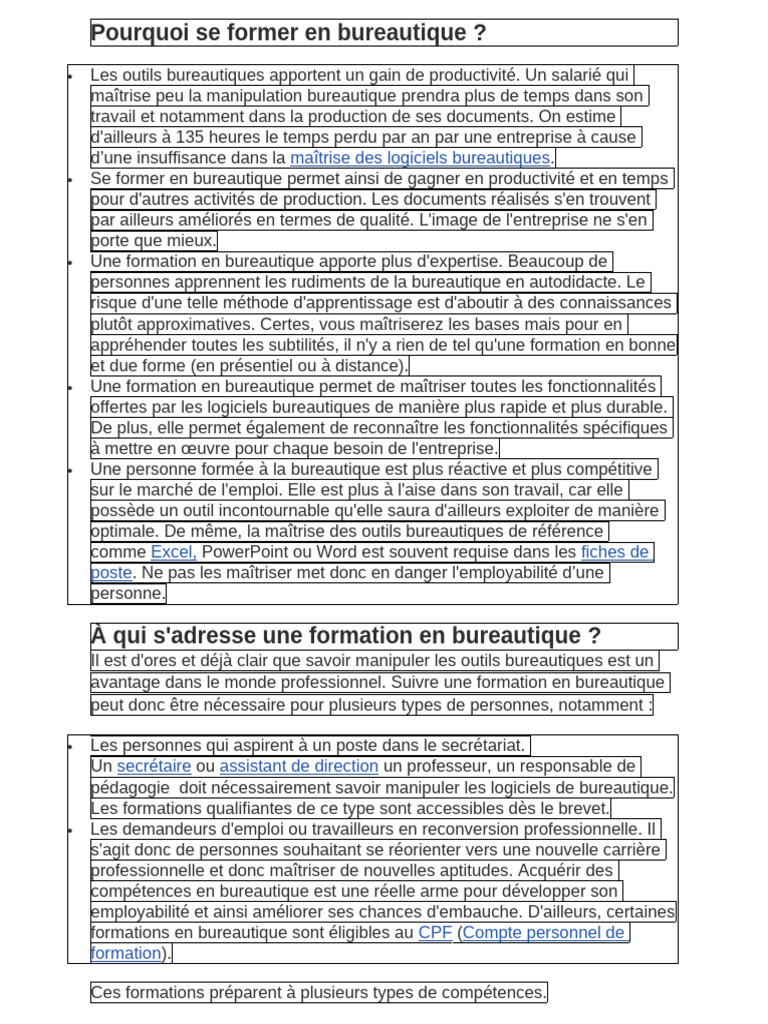 Formation Word : Boostez votre carrière | PDF | Microsoft Word ...