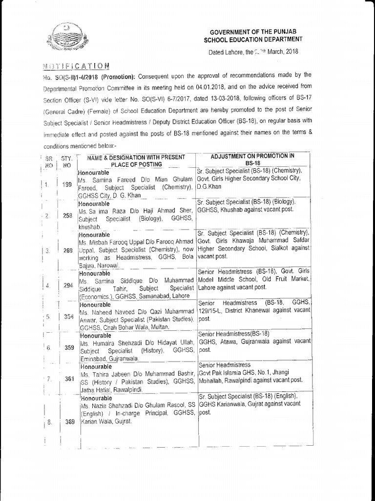 Notification 5 | PDF
