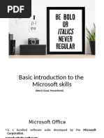 Comprehensive Microsoft Office Guide | PDF