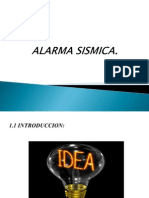 ALARMA SISMICA