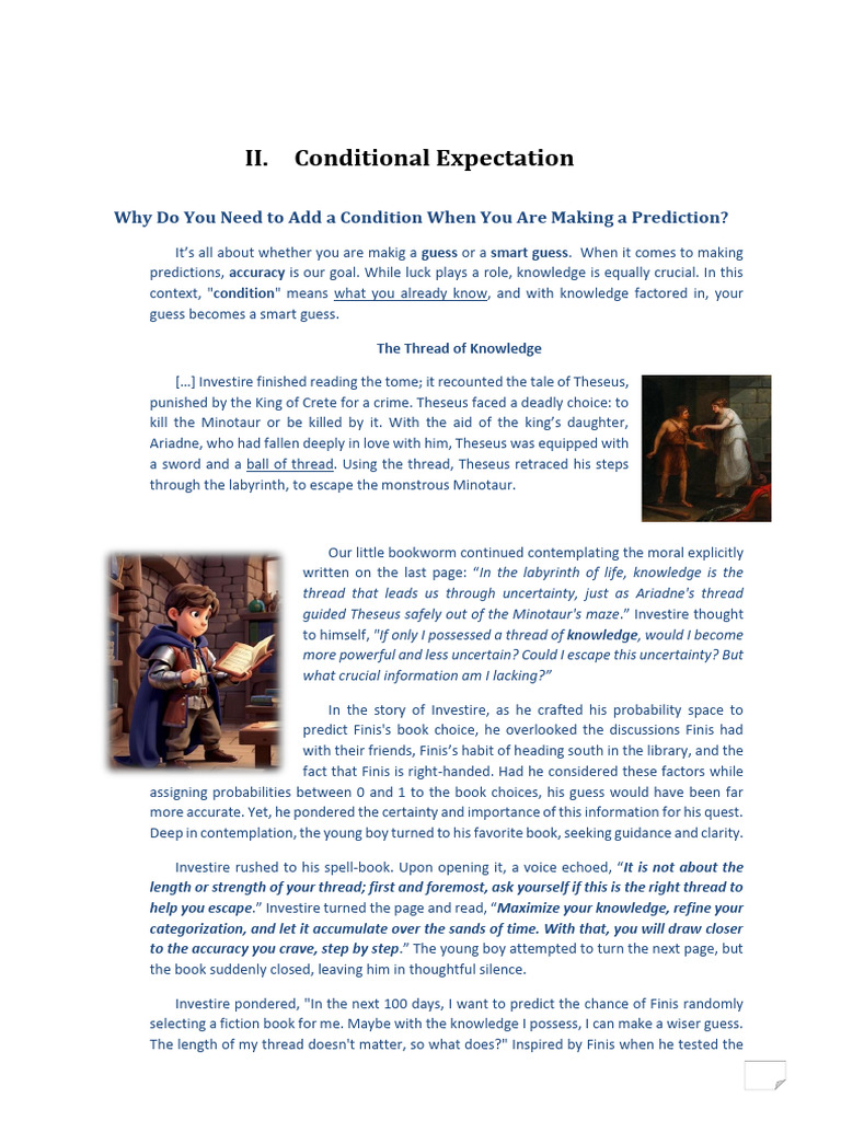 Conditional Expectation Pdf Expected Value Applied Mathematics