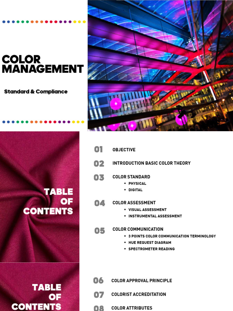 adidas Color Standards and Assessment Guide | PDF | Color | Hue