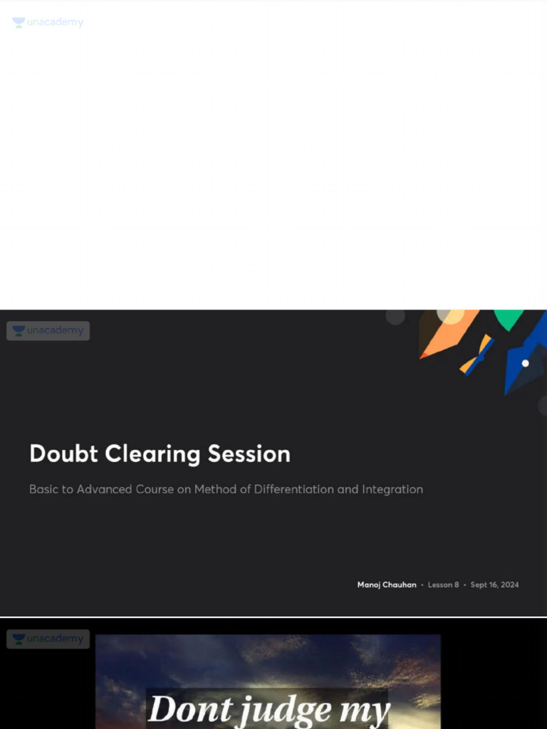Doubt Clearing Session With Anno | PDF