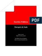 (Esp) Marques de Sade - Escritos Politicos