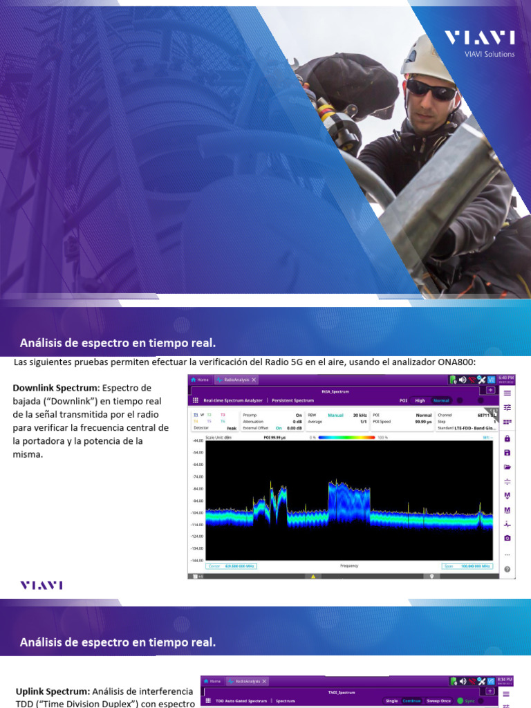 Pruebas de Sincronismo y Calidad 5G para Telefonica | PDF | Duplex ...