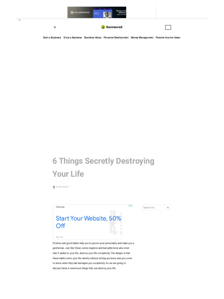 6 Things Secretly Destroying Your Life Businesstall PDF(02)