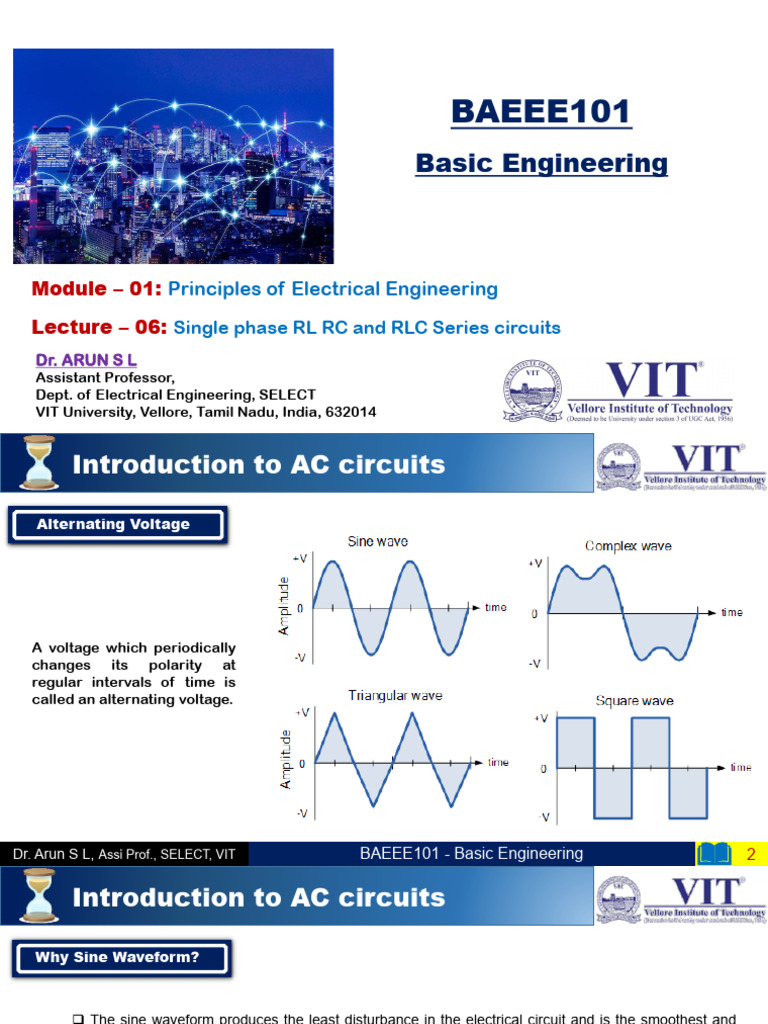 FALLSEM2025 26 VL BAEEE101 00100 ETH 2025-07-24 Single Phase RL RC and ...