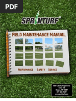 Download Sprinturf Maintenance Manual 20091 by Jeff Stallard SN92840061 doc pdf