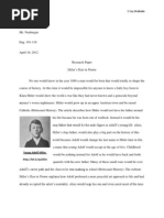 Coy Draheim Revised Research